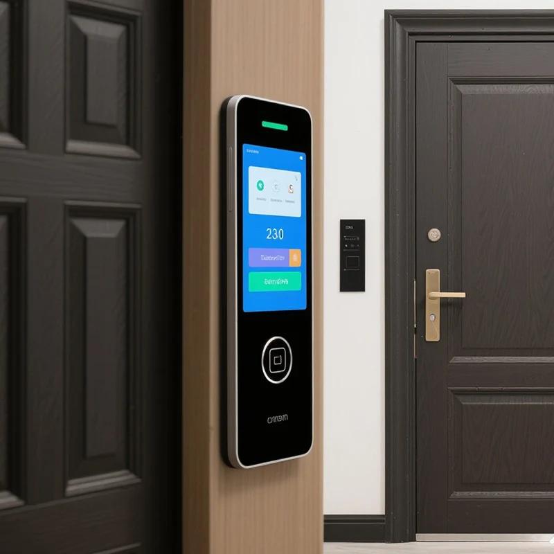 Tianfu’s LCD clarity elevates smart entry